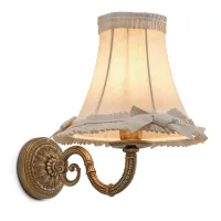 Picture A unique wall lamp with a lampshade for a stylish bathroom – 3SC