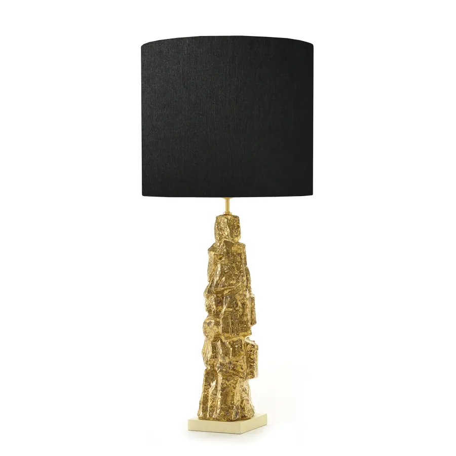 obrazek 5 Rzeźbiarska i ikoniczna ceramiczna lampa stołowa H.105xL.45xP.45 cm