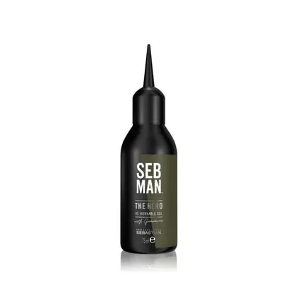 Zdjęcie SEB MAN The Hero Re-workable Gel with Guarana Żel do włosów 75 ml