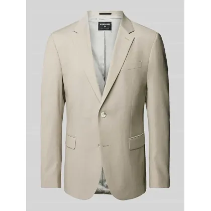 Zdjęcie Marynarka o kroju slim fit z kołnierzem z połami