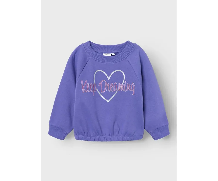 obrazek 1 NAME IT Bluza 13219948 Fioletowy Regular Fit