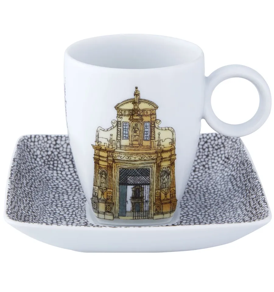 obrazek 2 Luksusowe porcelanowe filiżanki do kawy - Vista Alegre