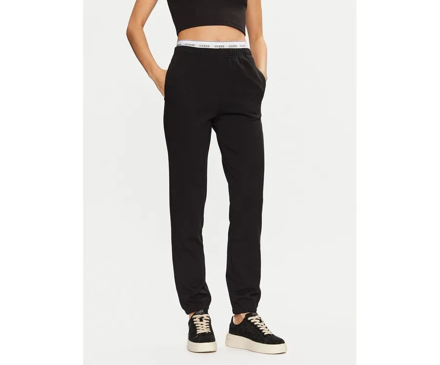 obrazek 1 Guess Spodnie dresowe O5RB01 KCO31 Czarny Regular Fit