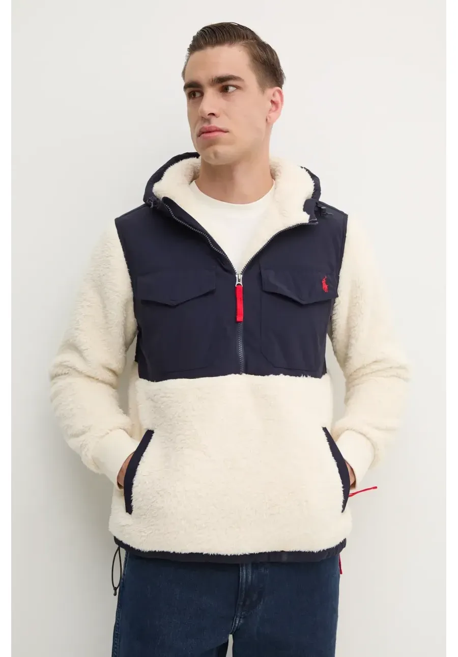 obrazek 1 Polo Ralph Lauren kurtka męska kolor beżowy przejściowa