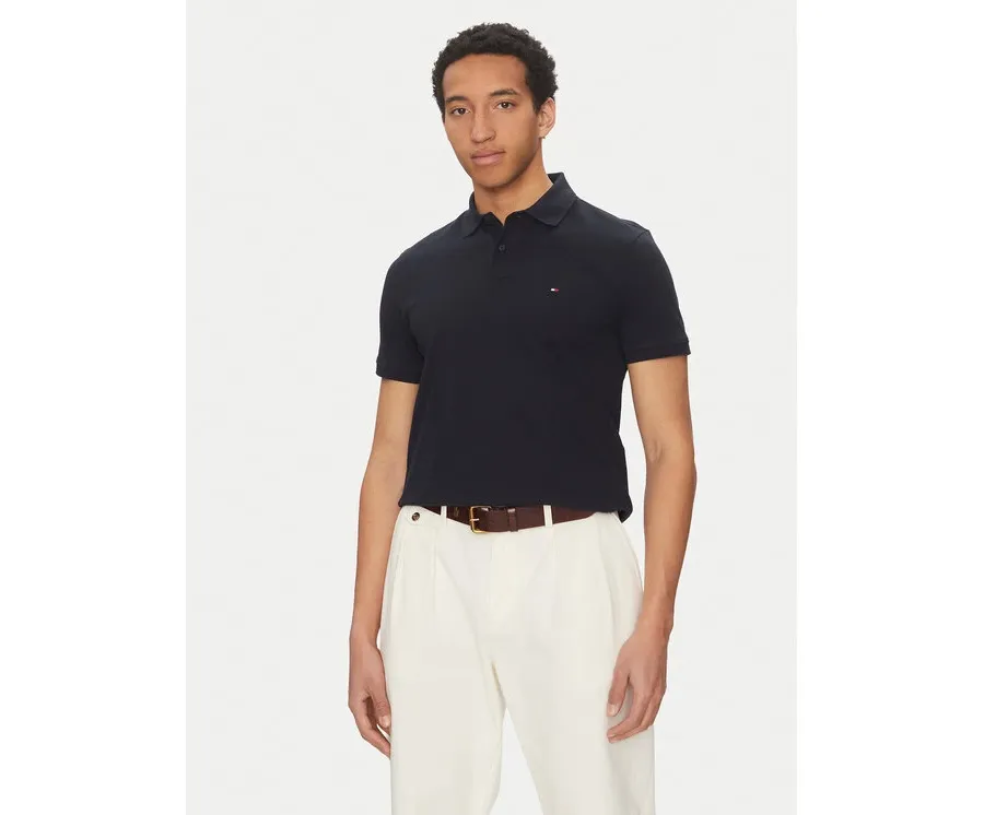 obrazek 1 Tommy Hilfiger Polo Vertical MW0MW38951 Granatowy Regular Fit