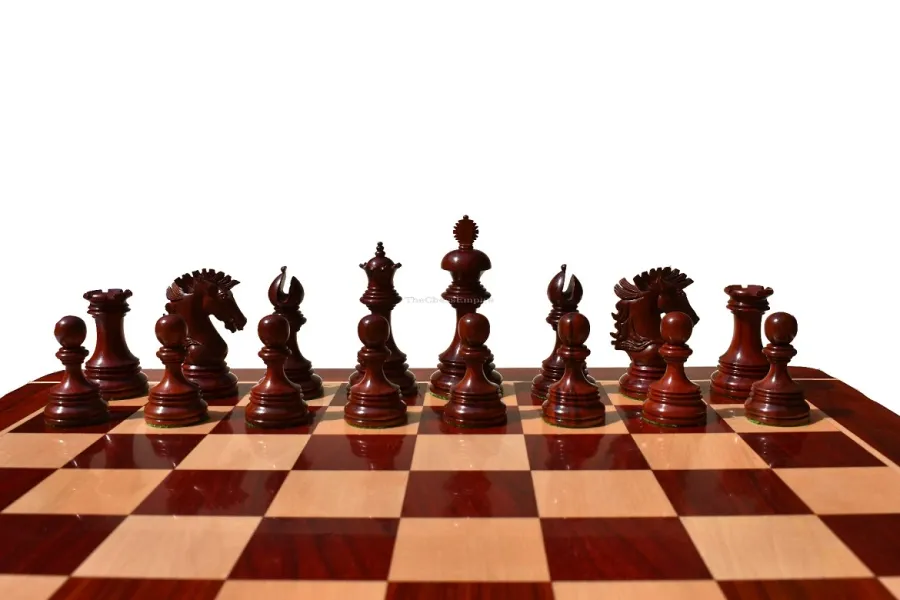 obrazek 6 Wykonane z najwyższej jakości drewna figury do królewskiej gry - The Chess Empire