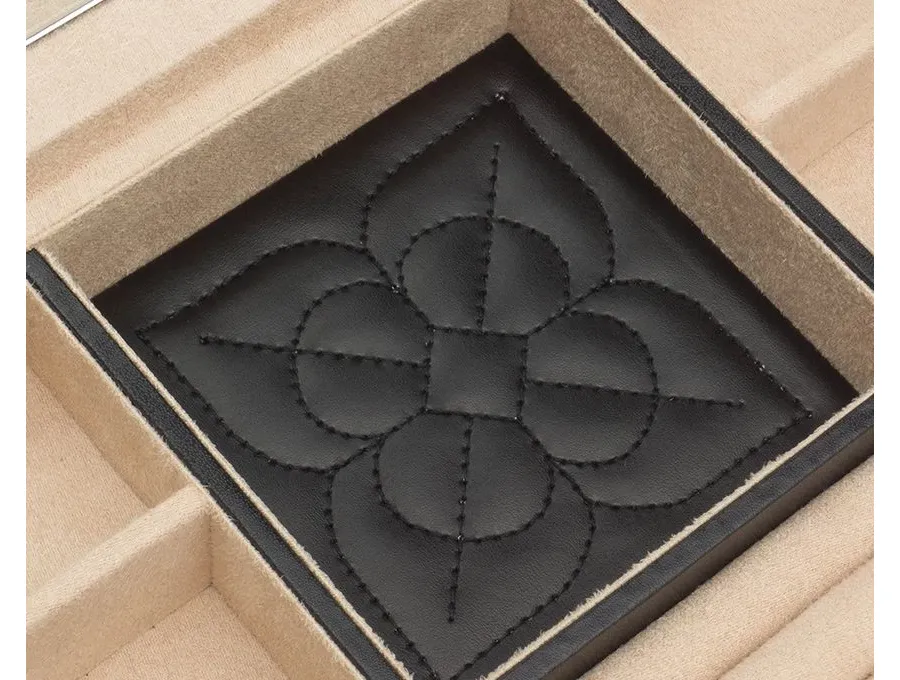 obrazek 3 Zdobiona szkatułka na biżuterię Marrakesh Medium Black