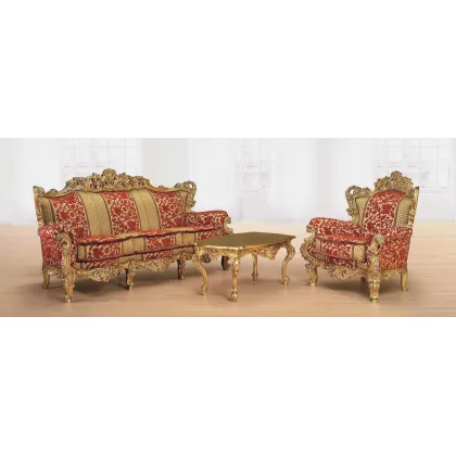 Zdjęcie Antyczna elegancka trzyosobowa sofa do wyjątkowego salonu – Morello Gianpaolo