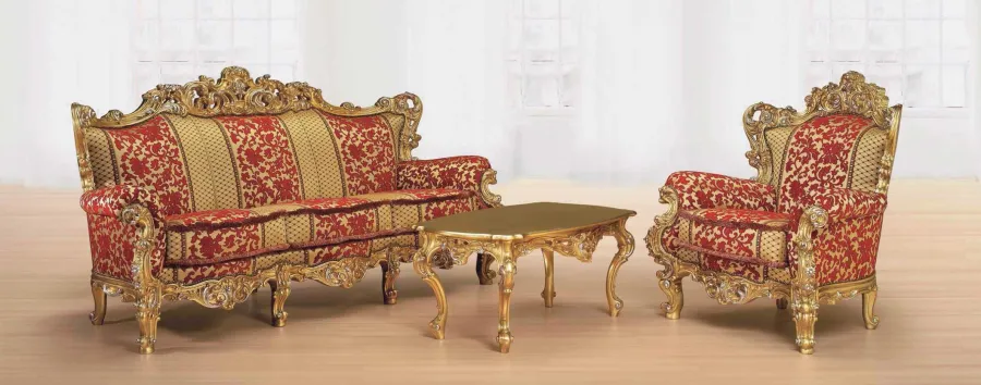 obrazek 1 Antyczna elegancka trzyosobowa sofa do wyjątkowego salonu – Morello Gianpaolo