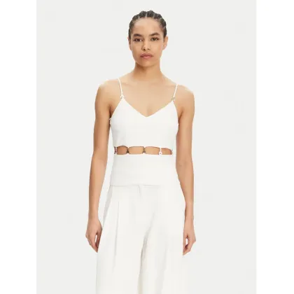 Zdjęcie Patrizia Pepe Top 2C1635 A411 Biały Regular Fit