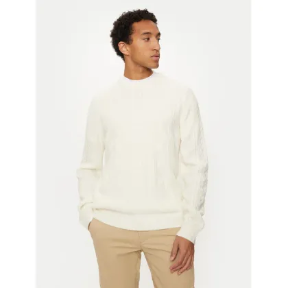 Zdjęcie U.S. Polo Assn. Sweter MUP2808 Écru Regular Fit