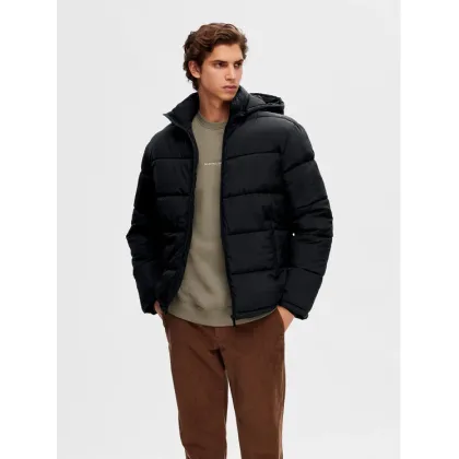 Zdjęcie Selected Homme Kurtka zimowa Cooper 16089957 Czarny Regular Fit