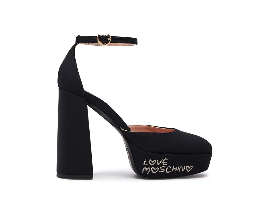 obrazek 1 LOVE MOSCHINO Czółenka JA1030CG1IIM0000 Czarny