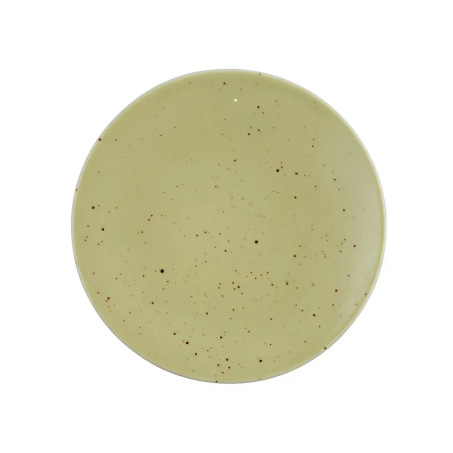 obrazek 1 Stylowy płaski porcelanowy talerz 16,5 cm w kolorze oliwki z Niemiec - Seltmann Weiden