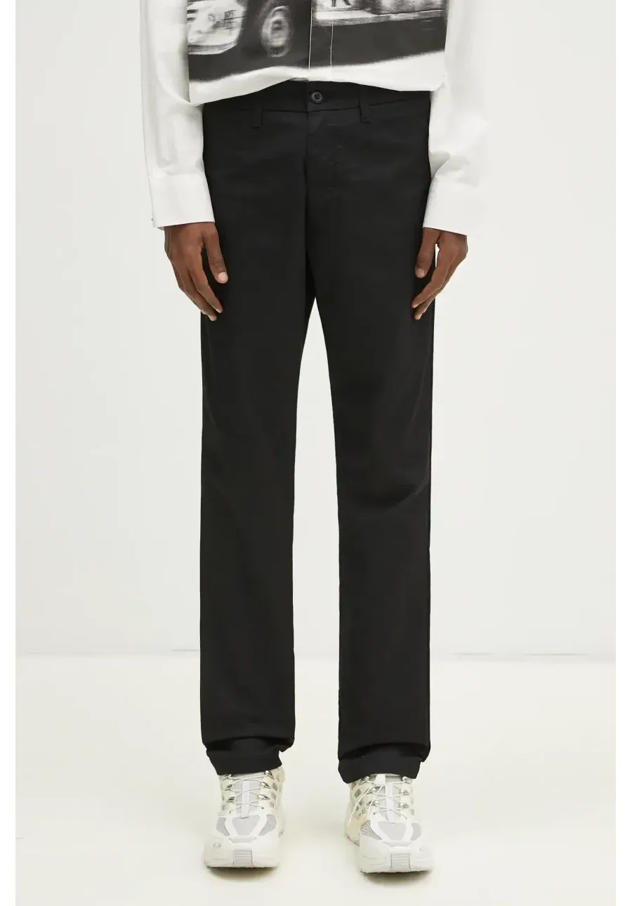 obrazek 1 Carhartt WIP spodnie Sid Pant męskie kolor czarny proste I003367.-DARK.NAVY