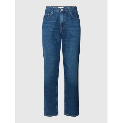 Zdjęcie Jeansy o kroju regular tapered fit z 5 kieszeniami