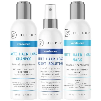Zdjęcie Verdelove Delpos Zestaw kosmetyków przeciw wypadniu włosów