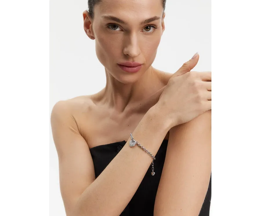 obrazek 1 Guess Bransoletka JUBB05 214JW Srebrny