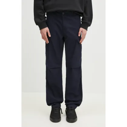 Zdjęcie Carhartt WIP spodnie Aviation Pant męskie kolor granatowy proste I032468.1C02