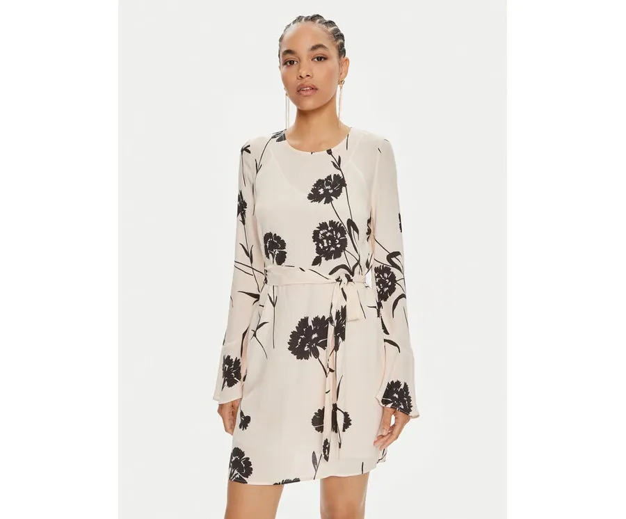obrazek 1 TWINSET Sukienka letnia 241TP2604 Écru Straight Fit