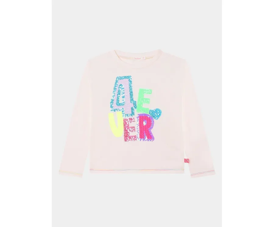 obrazek 1 Billieblush Bluzka U15C01 Écru Regular Fit