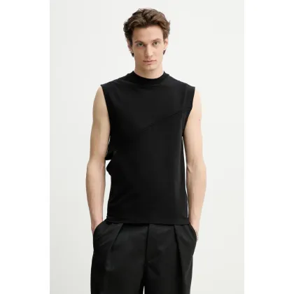 Zdjęcie Heliot Emil t-shirt kolor czarny SS25_M_09_136_BLK01