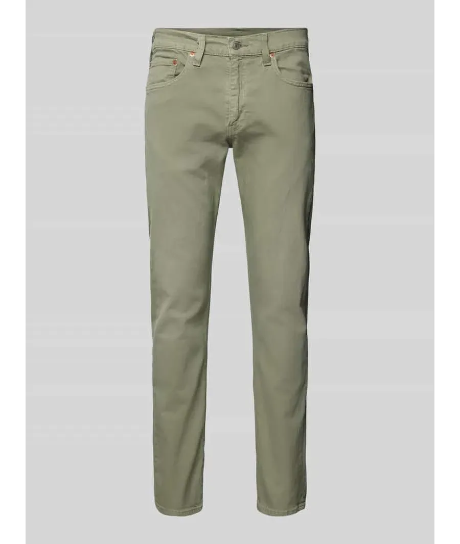 obrazek 1 Jeansy o kroju straight fit z 5 kieszeniami model ‘502’