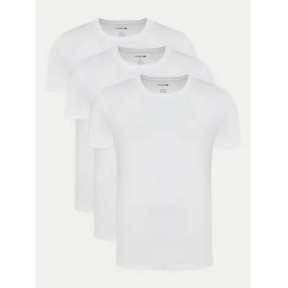 Zdjęcie Lacoste Komplet 3 t-shirtów TH9007 Biały Slim Fit