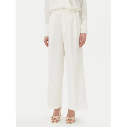 Zdjęcie Rinascimento Spodnie palazzo CFC0123671003 Écru Regular Fit