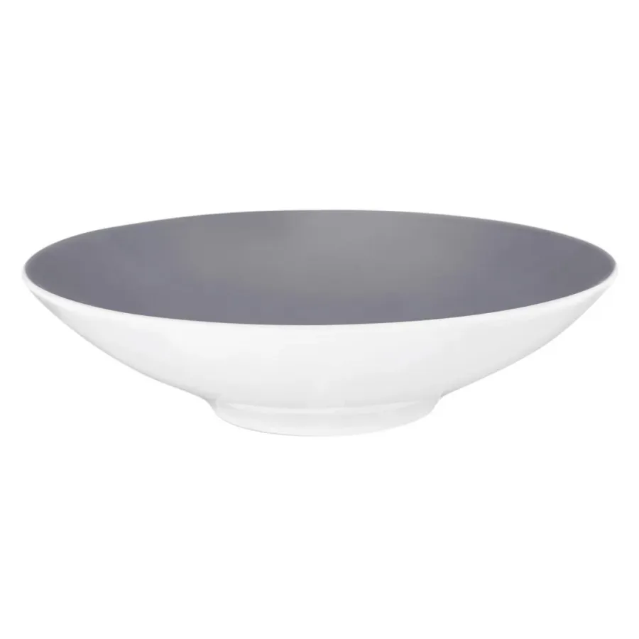 obrazek 1 Porcelanowy okrągły talerz do makaronu lub zupy 23 cm z Niemiec - Seltmann Weiden