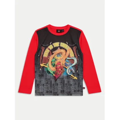 Zdjęcie LEGO Bluzka Taffy 12011403 Czerwony Regular Fit