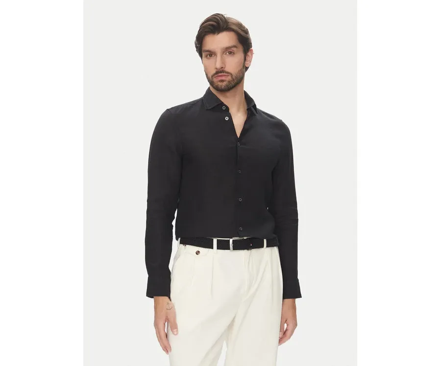 obrazek 1 Marc O'Polo Koszula 524 7428 42460 Czarny Shaped Fit