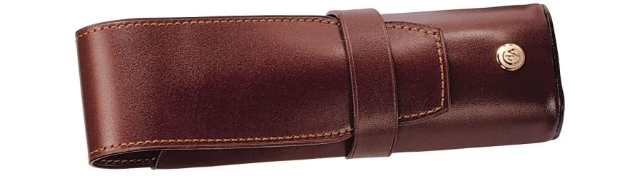 obrazek 1 Śliczne etui Classic na 2 szt. Brown