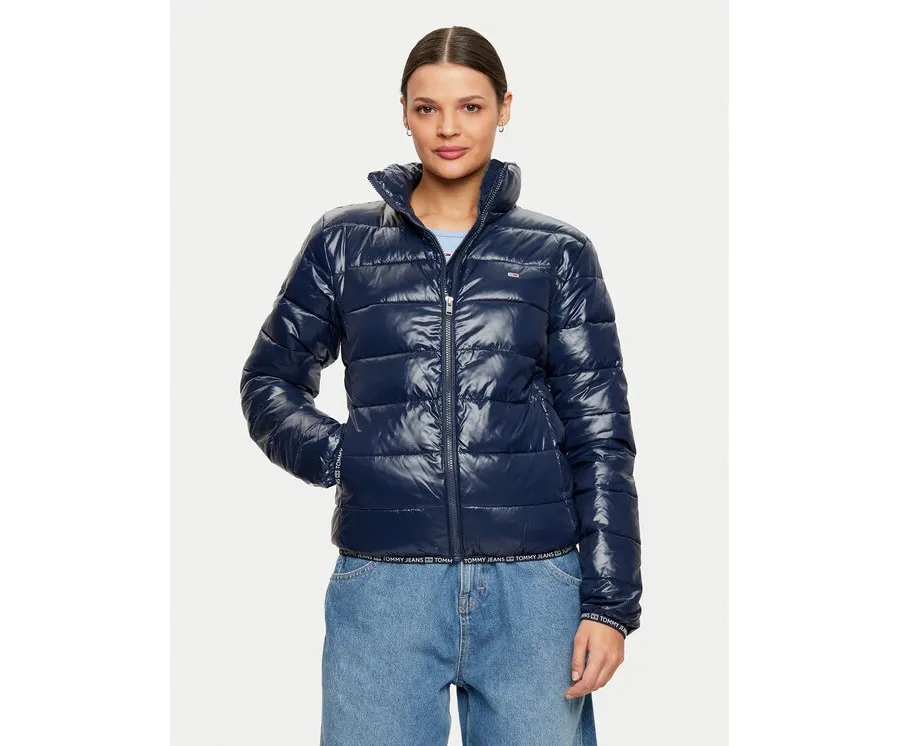 obrazek 1 Tommy Jeans Kurtka zimowa Essential DW0DW19312 Granatowy Regular Fit