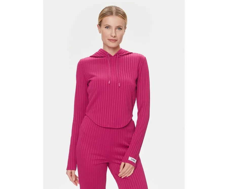 obrazek 1 Guess Bluza Anneka V4RQ03 KC2U2 Różowy Regular Fit