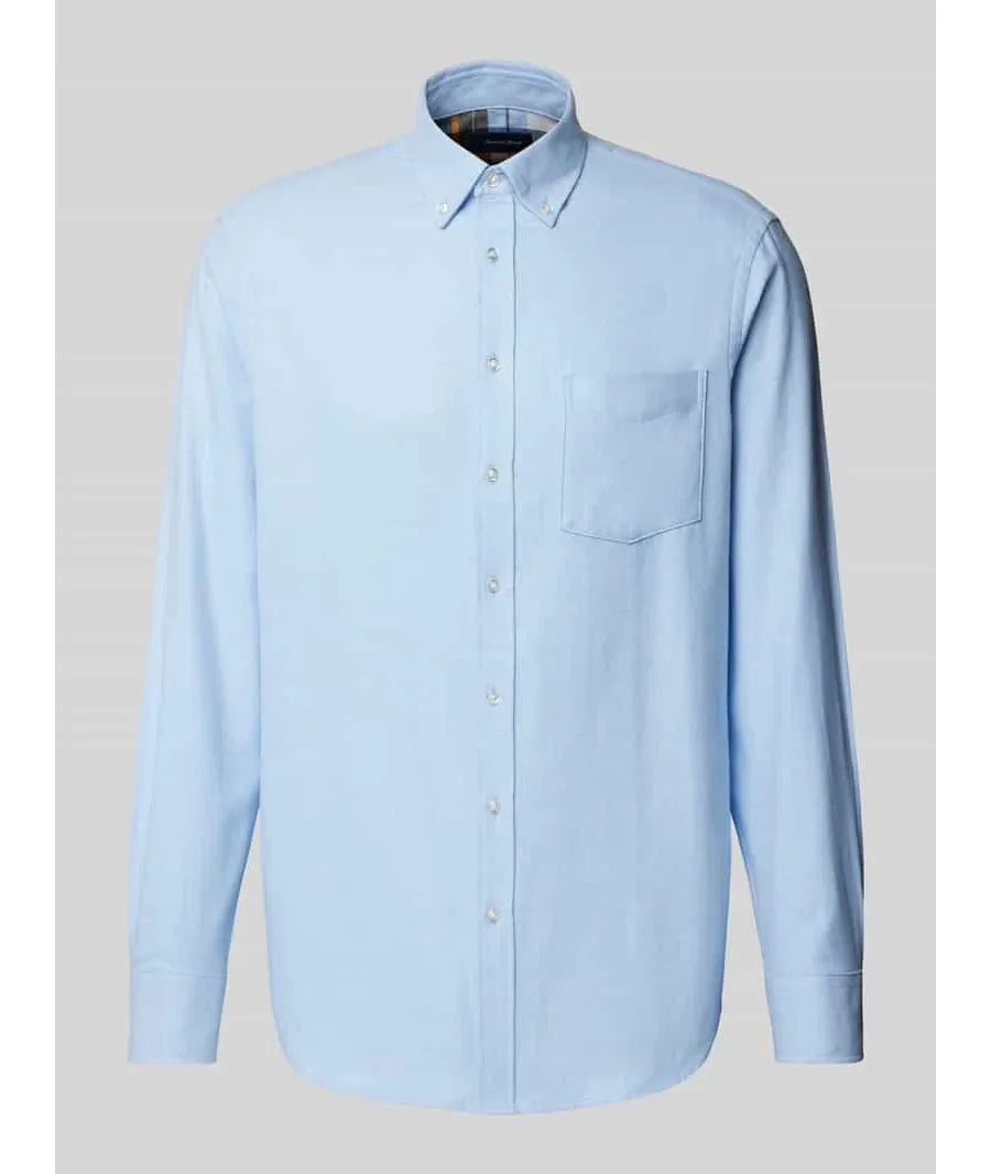 obrazek 1 Koszula casualowa o kroju regular fit z kołnierzykiem typu button down