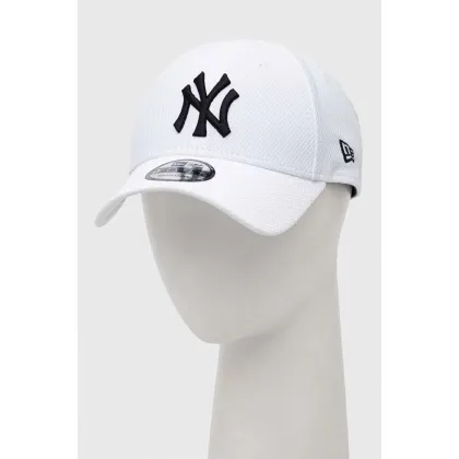 Zdjęcie New Era czapka z daszkiem kolor biały wzorzysta NEW YORK YANKEES