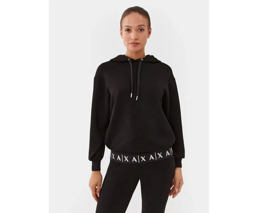 obrazek 1 Armani Exchange Bluza 6RYM61 YJEGZ 1200 Czarny Regular Fit