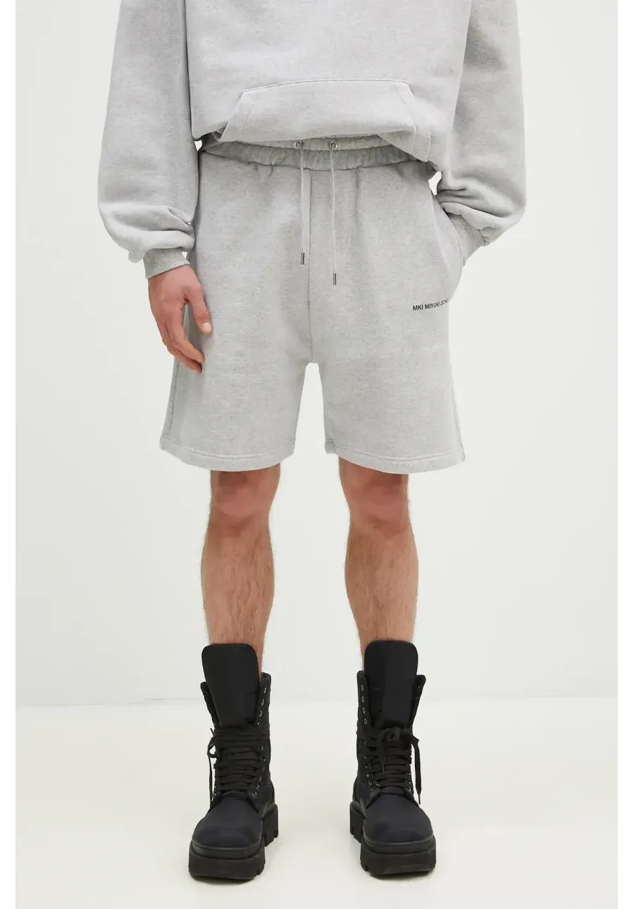 obrazek 1 MKI MIYUKI ZOKU szorty Uniform Shorts męskie kolor szary melanżowe UNIFORM.SHORTS
