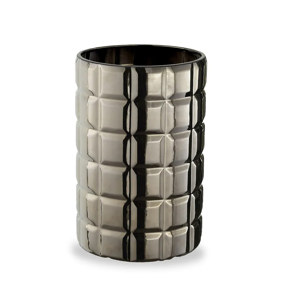 obrazek 1 Fantastyczny wazon z glazurowanej ceramiki H.36xL.24xD.Int.22 cm