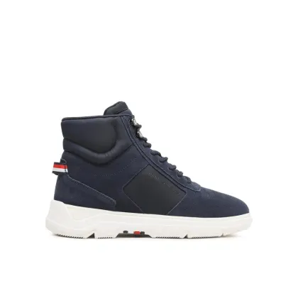 Zdjęcie Tommy Hilfiger Sneakersy Core Mix Suede Hybrid Boot FM0FM04596 Granatowy