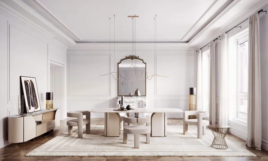 obrazek 7 Ekskluzywny stół do jadalni - styl modernistyczny prosto z Włoch