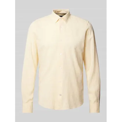 Zdjęcie Koszula biznesowa o kroju slim fit w jednolitym kolorze