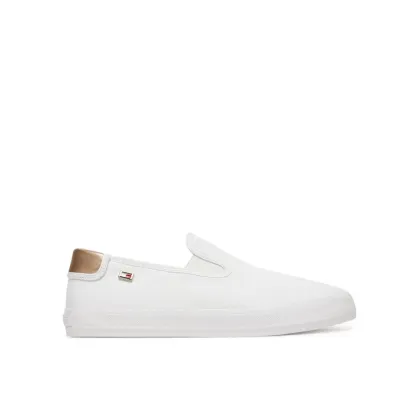 Zdjęcie Tommy Hilfiger Tenisówki Vulc Canvas Slip-On Sneaker FW0FW08645 Biały