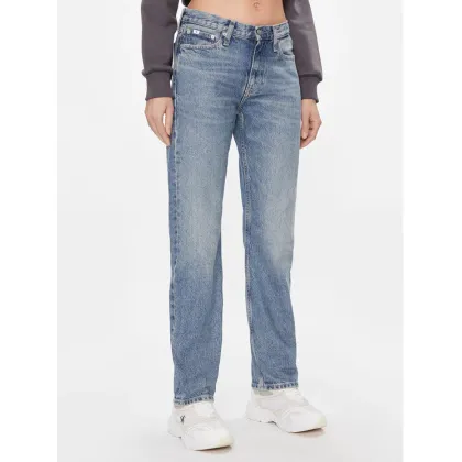 Zdjęcie Calvin Klein Jeans Jeansy Low Rise Straight J20J222437 Granatowy Straight Fit