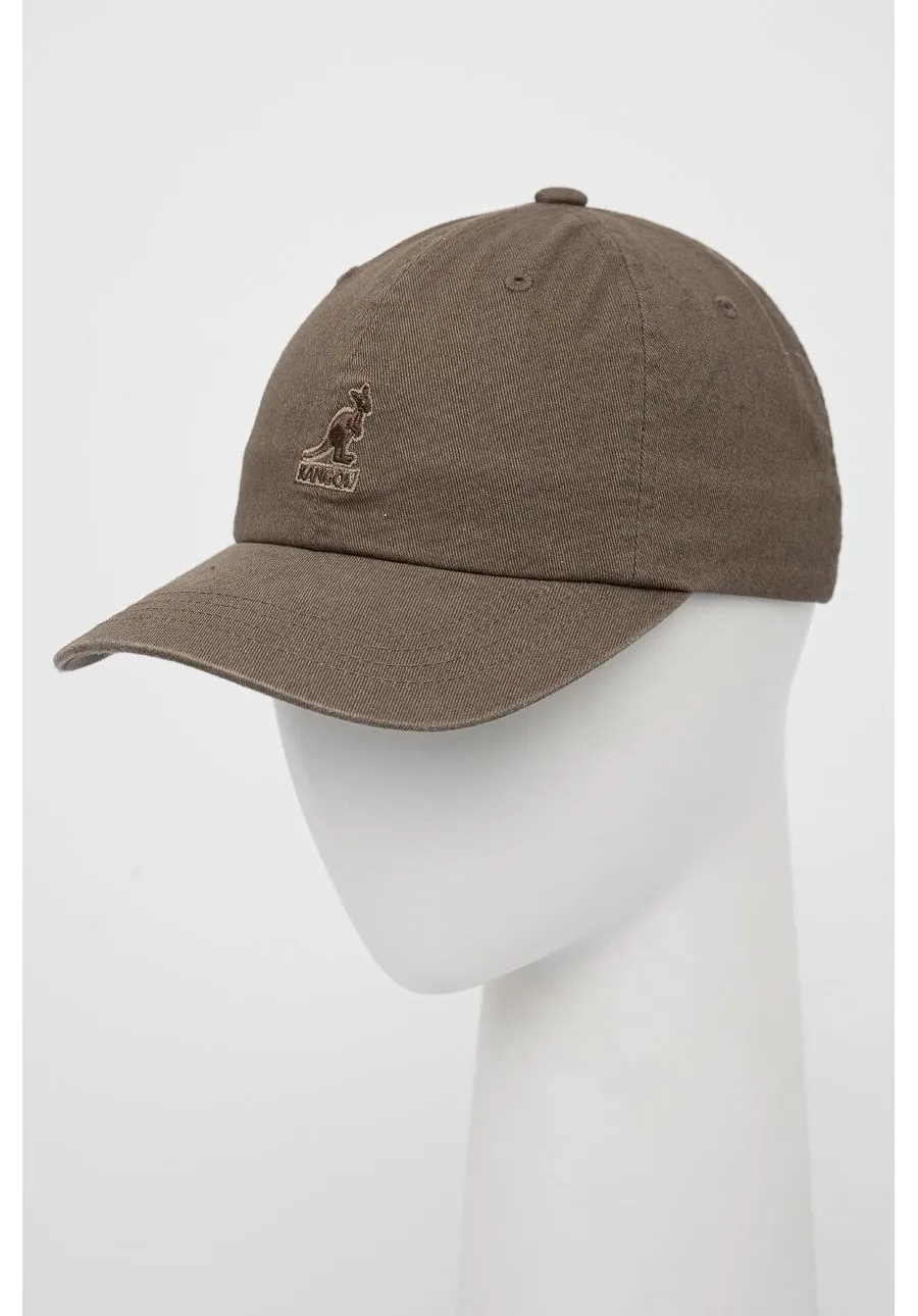 obrazek 1 Kangol czapka bawełniana kolor zielony z aplikacją K5165HT.SM094-SM094