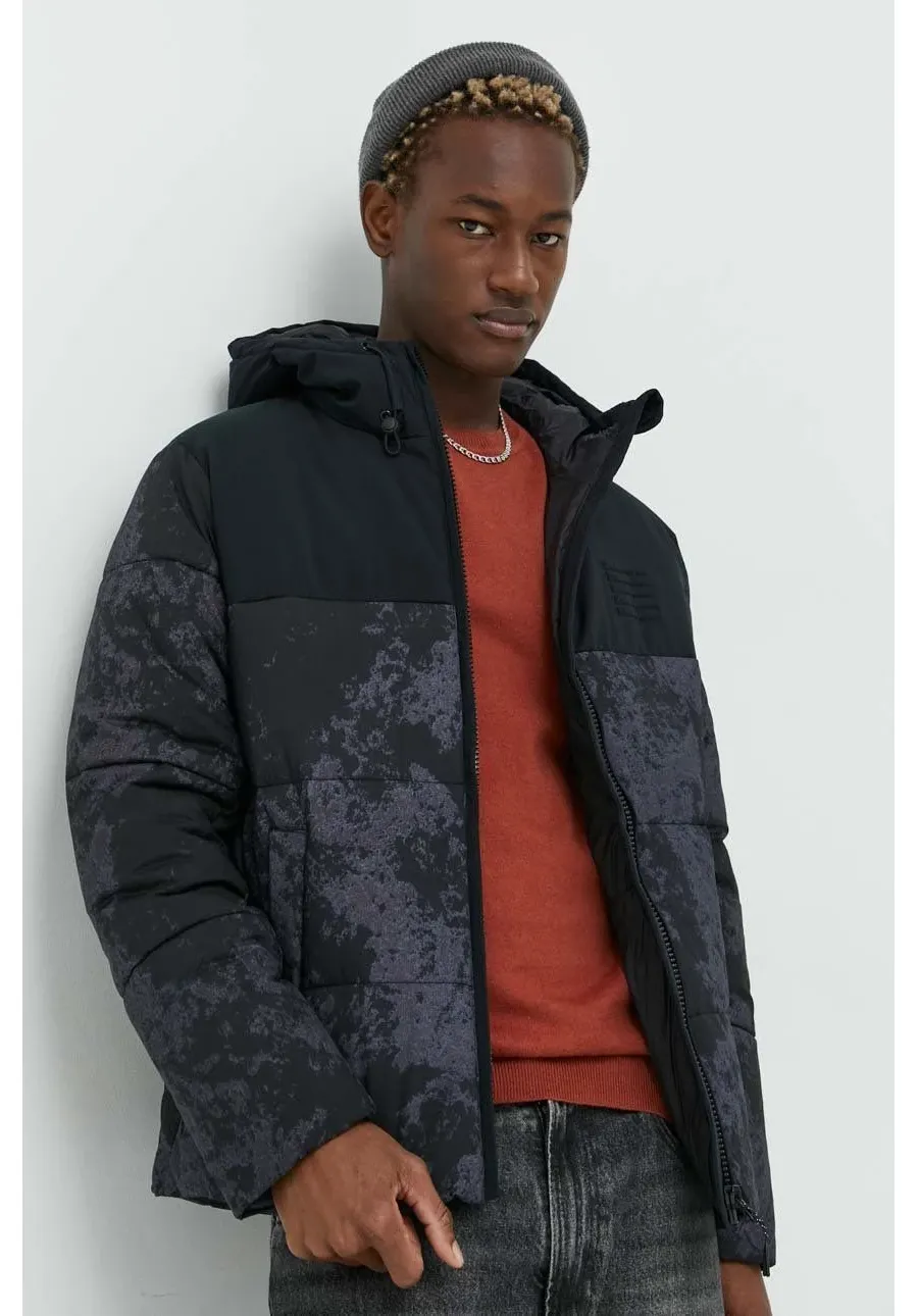 obrazek 1 Champion kurtka męska kolor czarny przejściowa oversize 218087-WRE/ALL/NB