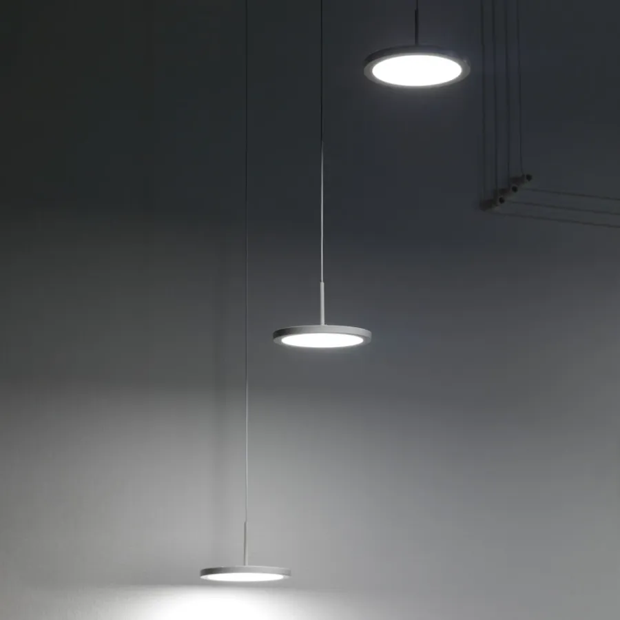 obrazek 3 Włoskie oświetlenie z 6 lampami w kształcie dysków