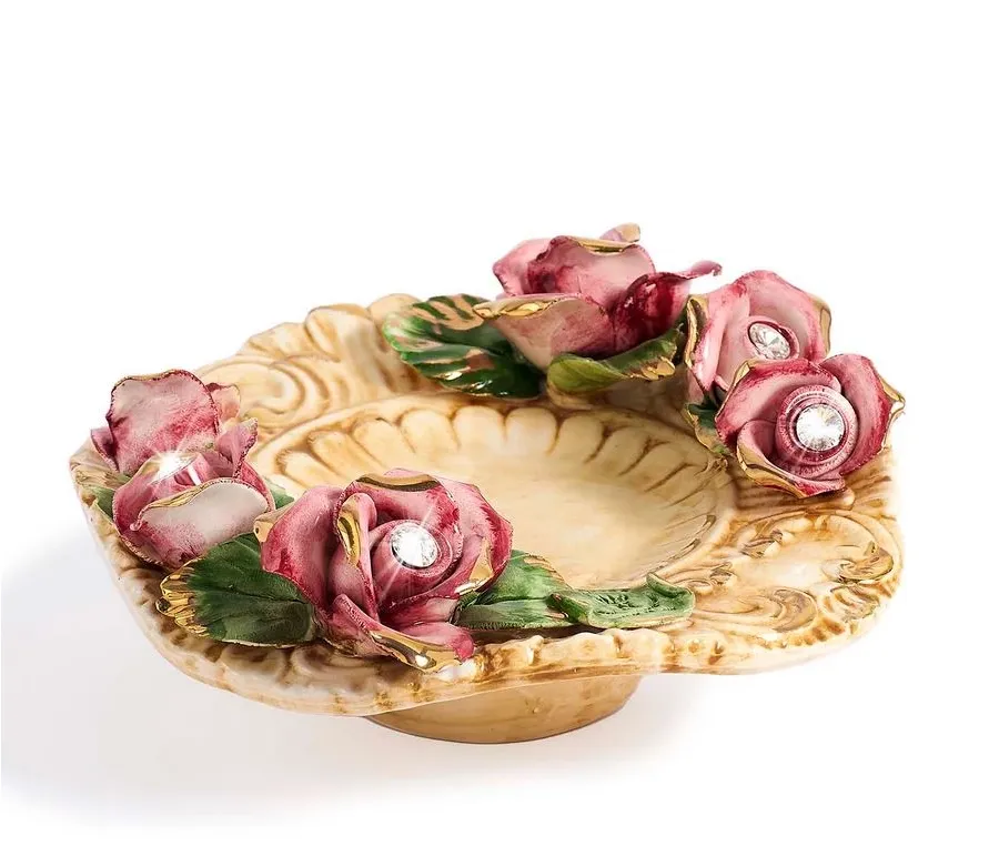obrazek 1 Stylowa popielniczka ceramiczna z Włoch