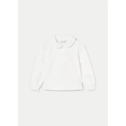 Zdjęcie Mayoral Bluzka 104 Écru Regular Fit